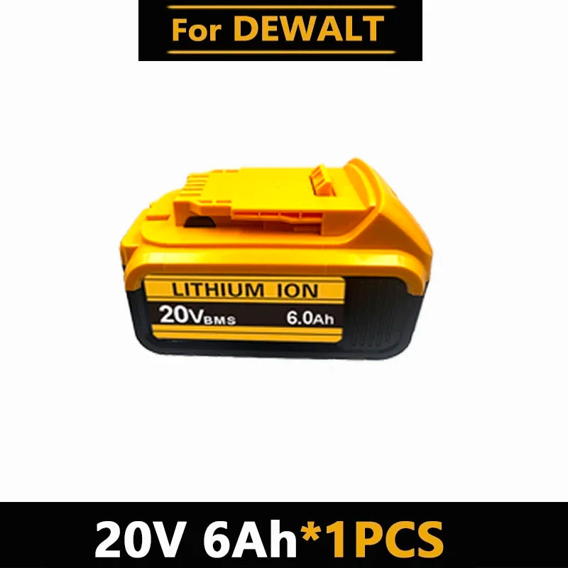 Original for DeWalt 6Ah/8Ah/12Ah 20V battery replaceable DCB184 DCB200 DCF892 DCF845 DCF850 DCF911 DCD800 DCD805 Tools Battery