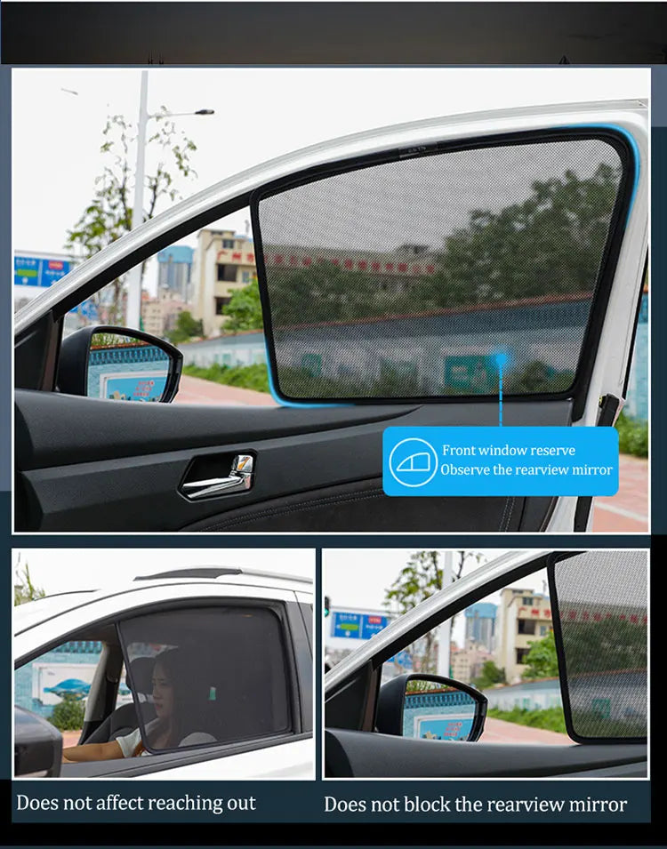 For Lexus GX 2024 2025 Land Cruiser Prado J250 LC250 Magnetic Car Sunshade Front Windshield Curtain Rear Side Window Sun Shade