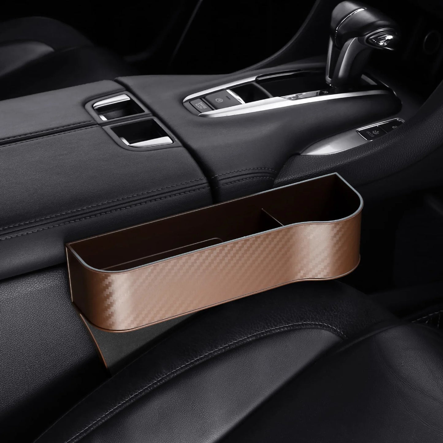 Car Seat Organizer Crevice Storage Box Car Organizer Gap Slit Filler Holder For Wallet Phone Slit Pocket Auto Car Accessories