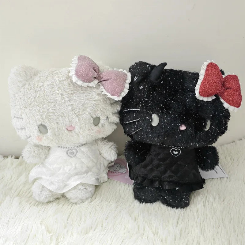 Angel Devil Kitty 12-20CM Plush Doll Toy