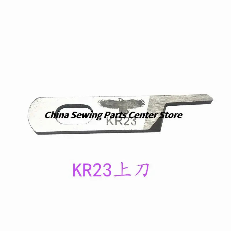 10pcs KR23 KR35 Upper Knife Lower Knife Eagle Tungsten Steel Knives for Siruba 737 747 757 Three Thread Four Thread Five Thread