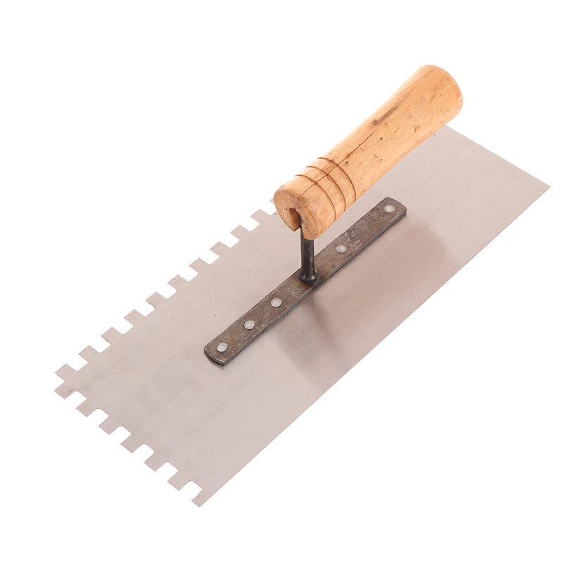 Tile Tiling Tools Masons Serrated Trowels Workers Auxiliary Plastering Decoration Toothed Knives Ceramic Widened Large Boards
