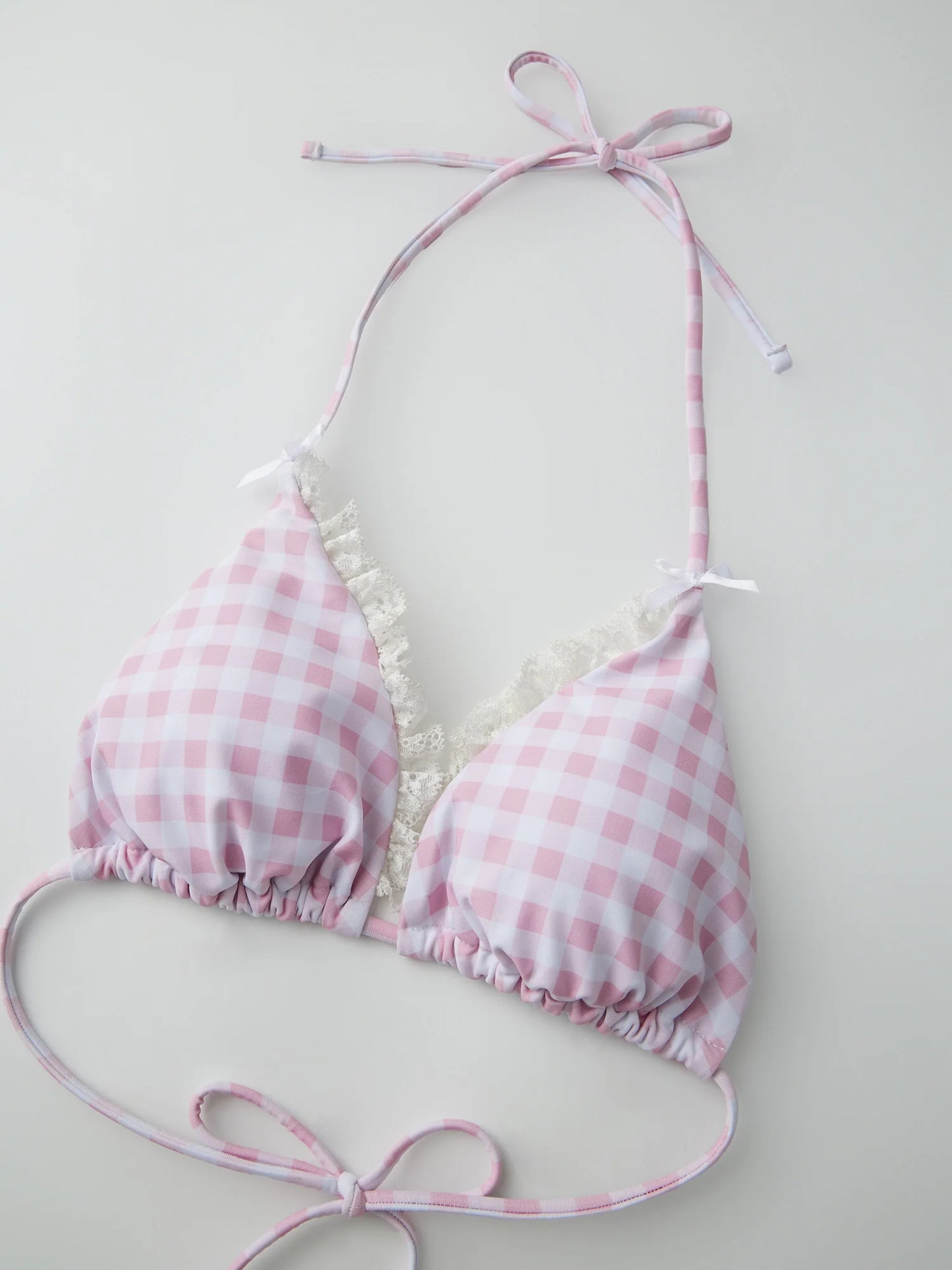 Women's 2 Piece Bikini Set Fashion Halter Neck Swimsuit with Shorts Summer Two Piece Bathing Suit