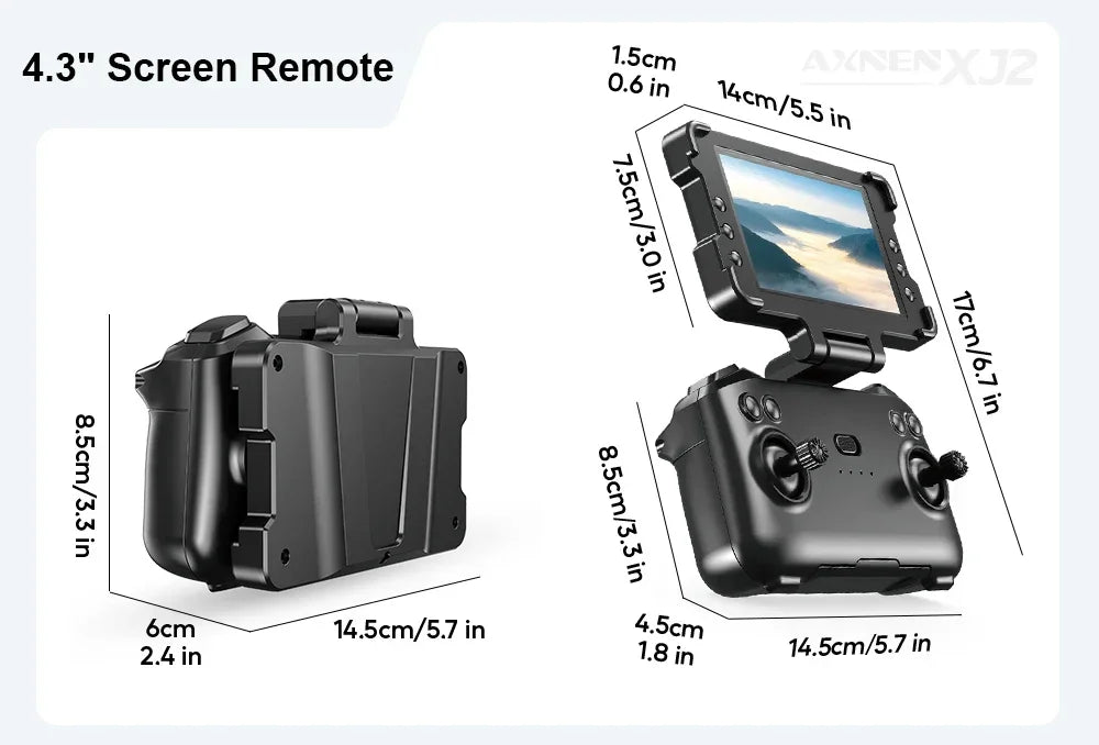 XJ2 Mini Drone 8K HD Camera, Foldable Brushless RC Quadcopter, Remote Control Toy for Kids Teens Beginners Gift Drone