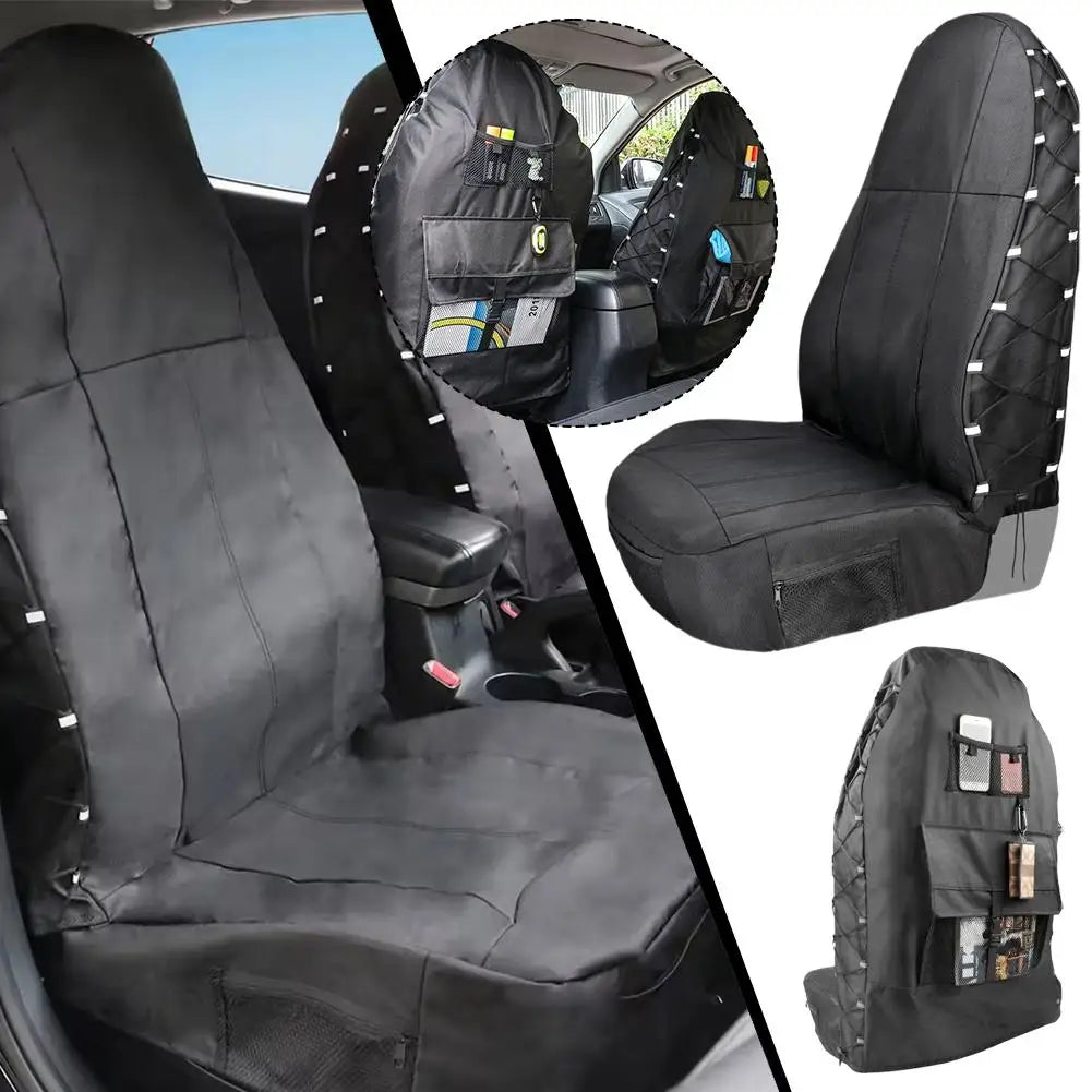 Car Seat Cover Oxford Cloth Waterproof Seat Protector With For Car Truck SUV Auto Seat Protector
