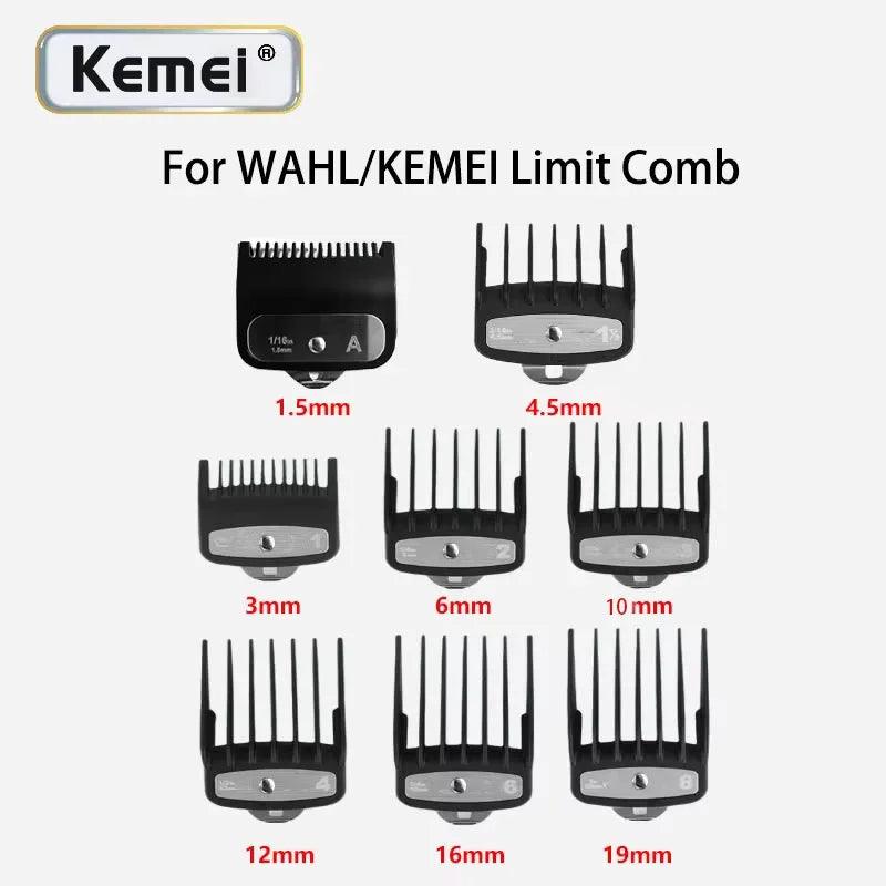 Professional Hair Clipper Limit Guide Comb For Many Keimei Trimmer Universal Cutting Guide Comb Haircut Tools Limit Comb