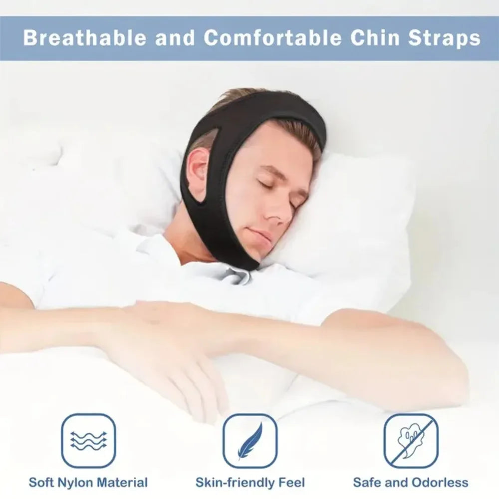 Anti-snoring Band Open Mouth Breathing Corrective Anti-snoring Chin Rest Sleep Open Mouth Rest
