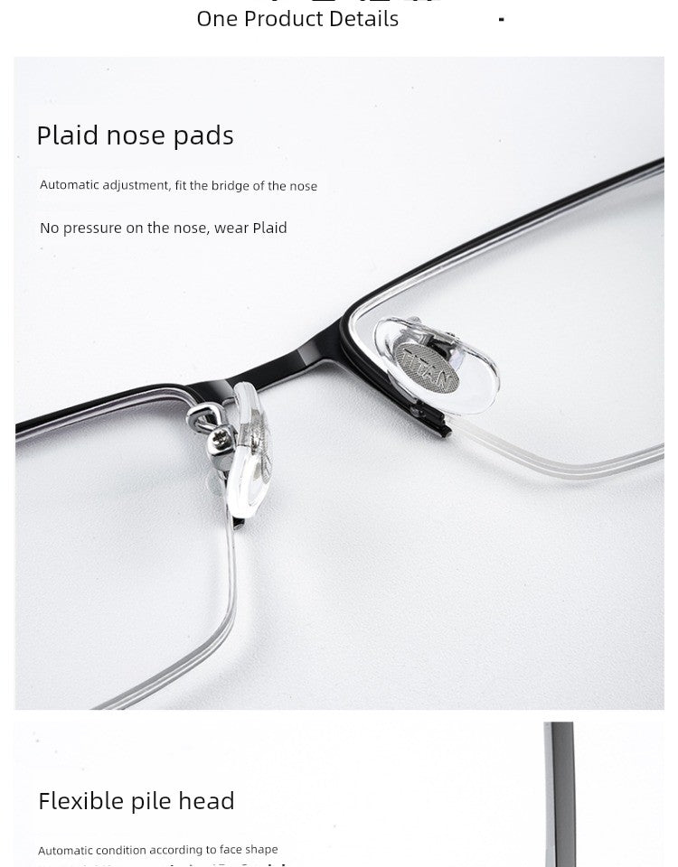 Yupingtang Super Light Presbyopic Glasses Men's Brand Anti-Blue Light Dual-Use Zoom Color-Changing Old Presbyopic Glasses Men