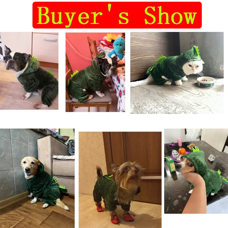 Pet Dog Clothes Soft Warm Fleece Dogs Jumpsuits Pet Clothing for Small Dogs Puppy Cats Hoodies Chihuahua Yorkshire Costume Coats