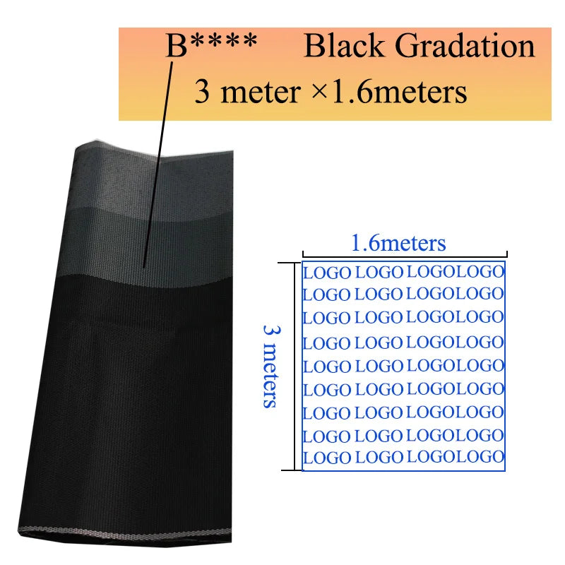JDM Japan REC BRD Racing Tuning Car Seat Cover Auto Fabric Decoration DIY Door Panel Cloth