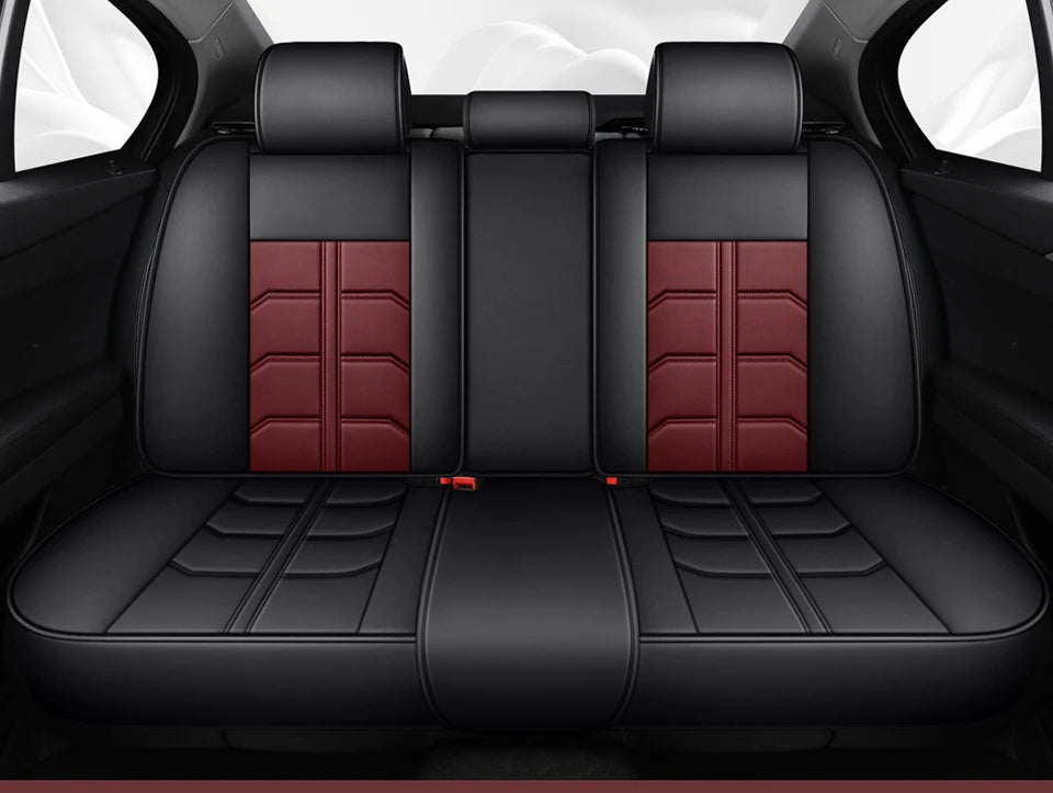 Car Seat Cover For Nissan Qashqai J11 Navara D40 Terrano 2 March X Trail Patrol Versa Kicks Universal Leather Auto Accessories