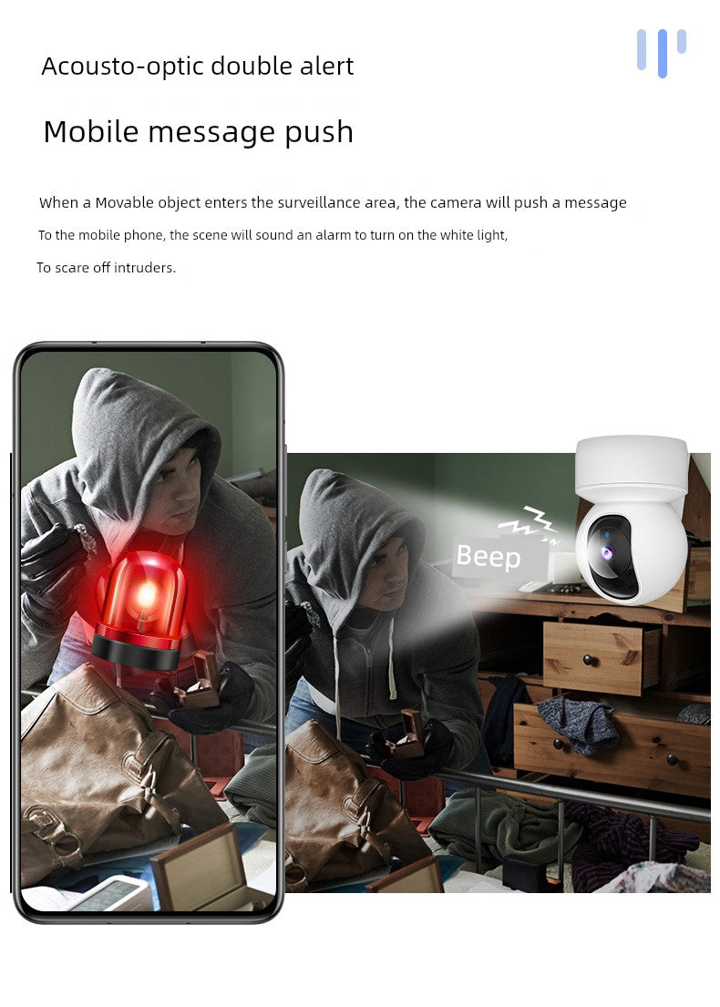 HD Night Vision Home Outdoor Intelligent Webcam