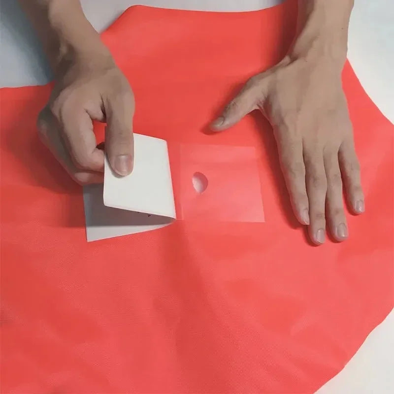 Waterproof Transparent Self Adhesive Nylon Sticker Cloth Patches Outdoor Tent Jacket Repair Tape Not Easy To Break Patch Tool