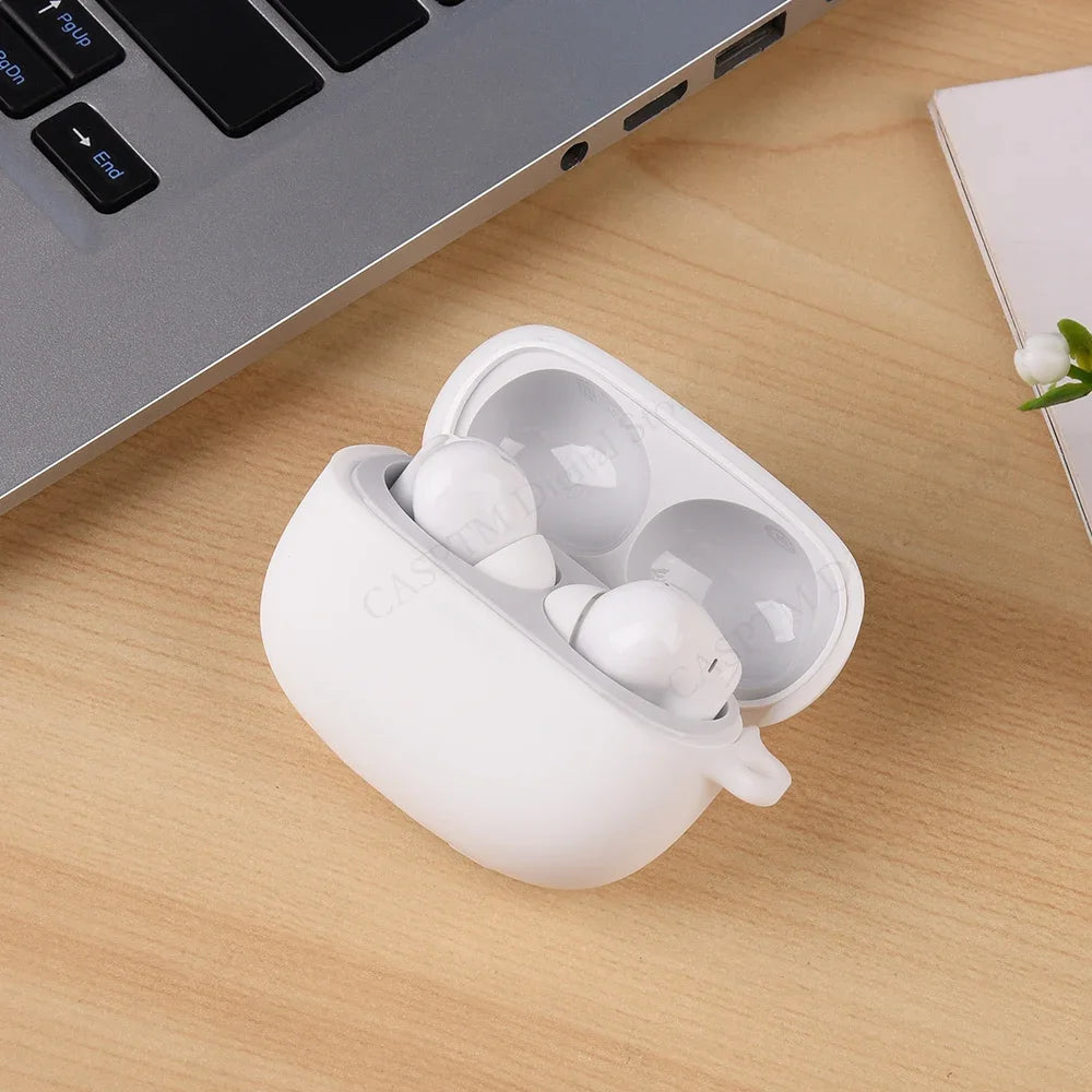 For Xiaomi Redmi Buds 6 Pro Case Earphone Protective Cover Silicone Protective Cases Redmi Buds 6 Pro Charging Capa Coque Funda