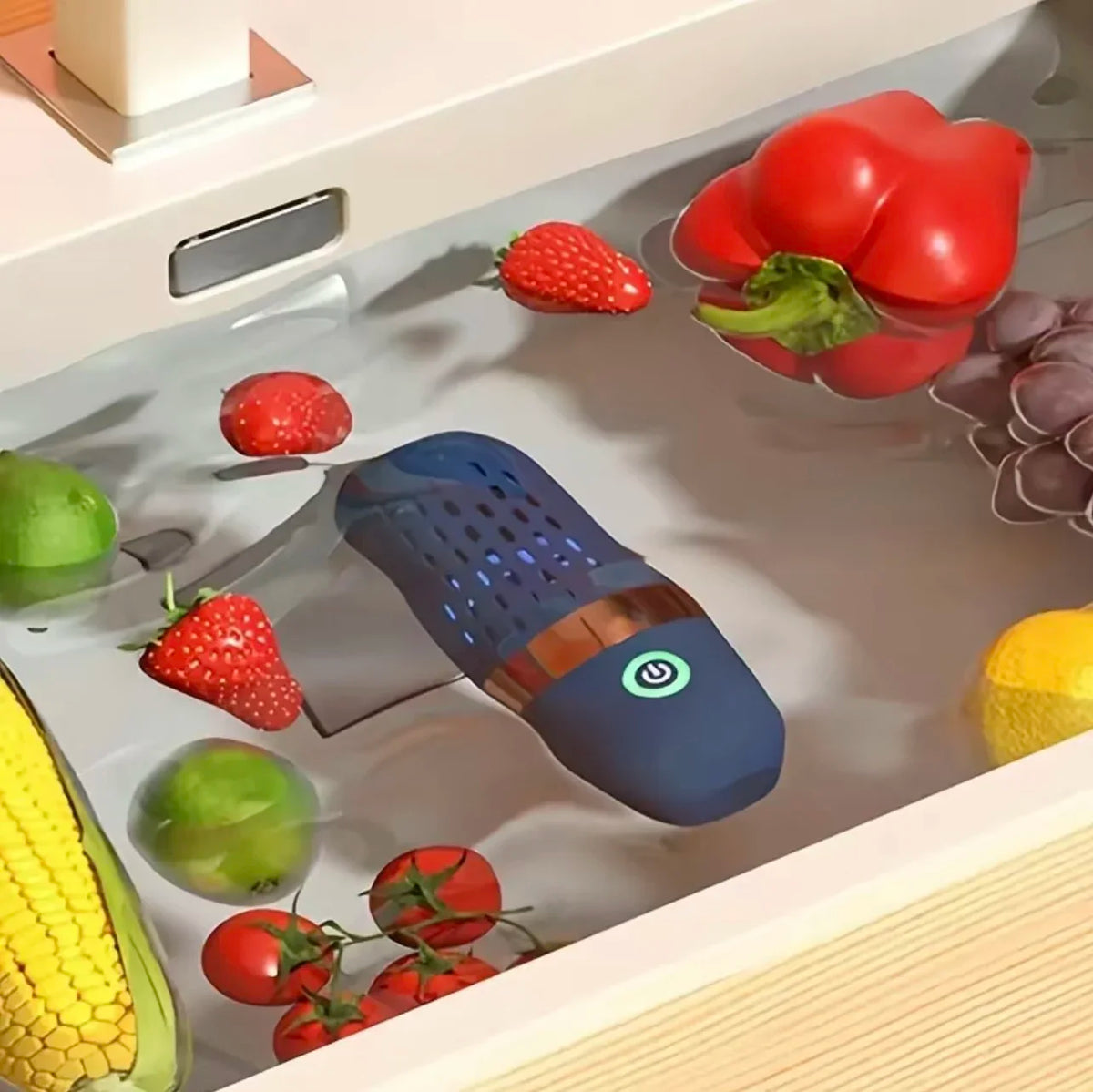 HOMEFISH Multifunctional 3000mAh Fruit And Vegetable Cleaning Machine - Portable Device for Cleaning Fruits And Veggies
