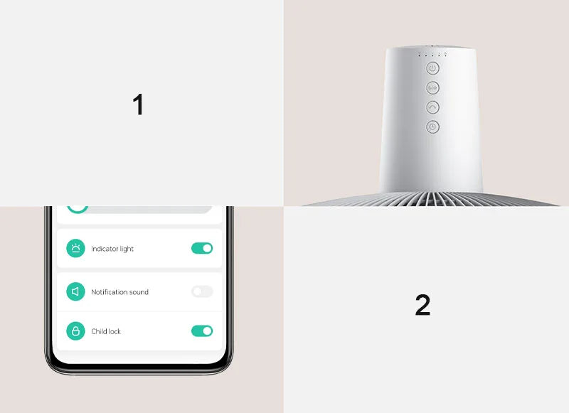 MIJIA Floor Fan,7 Blade,Adjustable Wide-Angle 90°,Home Fan For Living Room,Support Connect MI HOME APP Wired Fan