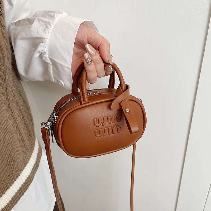 Luxury Brand Women Bag 2024 Winter Mini Crossbody Bag Purse Fashion Simple Handbag Satchel High Quality Lady Small Shoulder Bags