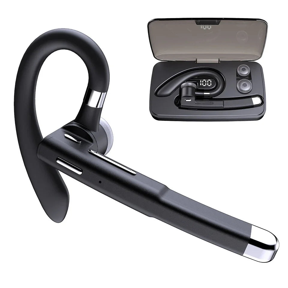 YYK-520 Wireless Headset Gaming Earphone with Built-in Mic for Driving Business Office Compatible with All Smart Phone