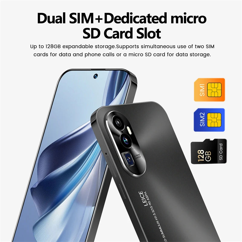 2026 Original Reno 10 Pro Phones Celular SIM Phone Unlocking Mobile Smartphone Qualcomm 8 Gen 2 Dua 5G 7.3 Android 16GB+1T AC6