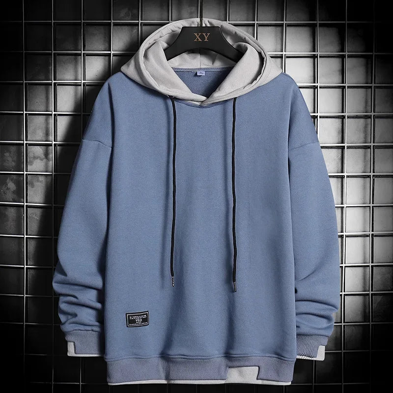Men Hoodies Harajuku Hip Hop Sweatshirt Casual Oversized Hoodie Men Hooded Pullover Tops 2021 Mens Sportswear Hoodies Clothing