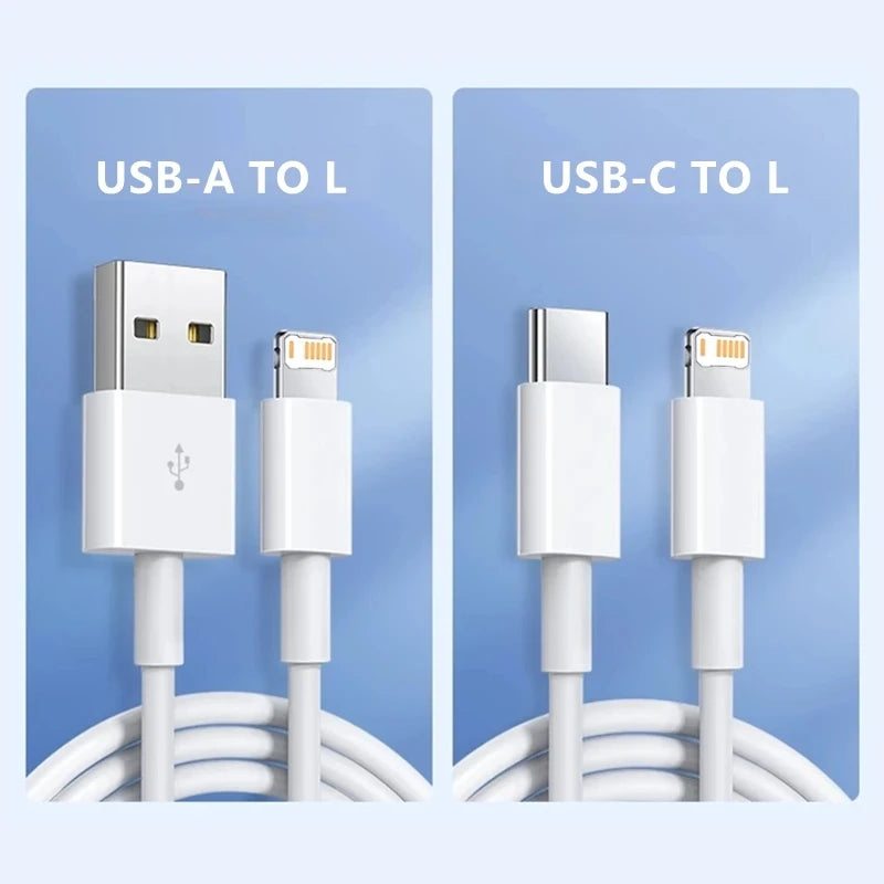 35W Fast Charging USB Cable For iPhone 6S 7 8 14 Plus X XR XS Max 11 12 13 Mini 14 Pro Max Rapid Charge Cord USB C PD Data Cable