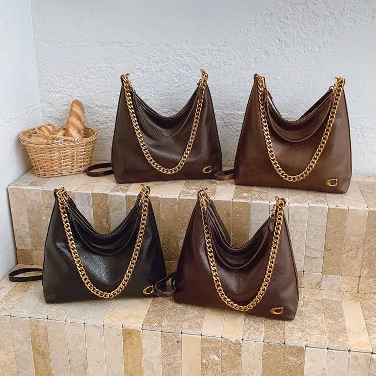 Luxury Brand Trendy Diaper Bag Stylish Leather Crossbody Handbag For Women Elegant Messenger Purse Minimalist Chic