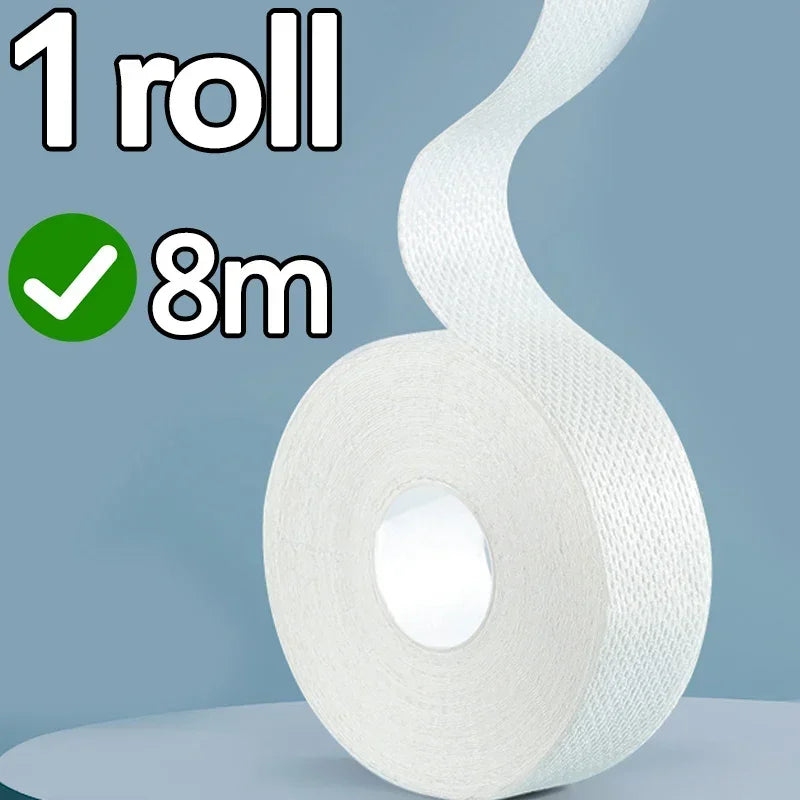 8-40m Collar Sweat Absorbing Pad Disposable Self-Adhesive Breathable Sweat Pads White T-shirt Neck Collar Hat Absorbent Sticker