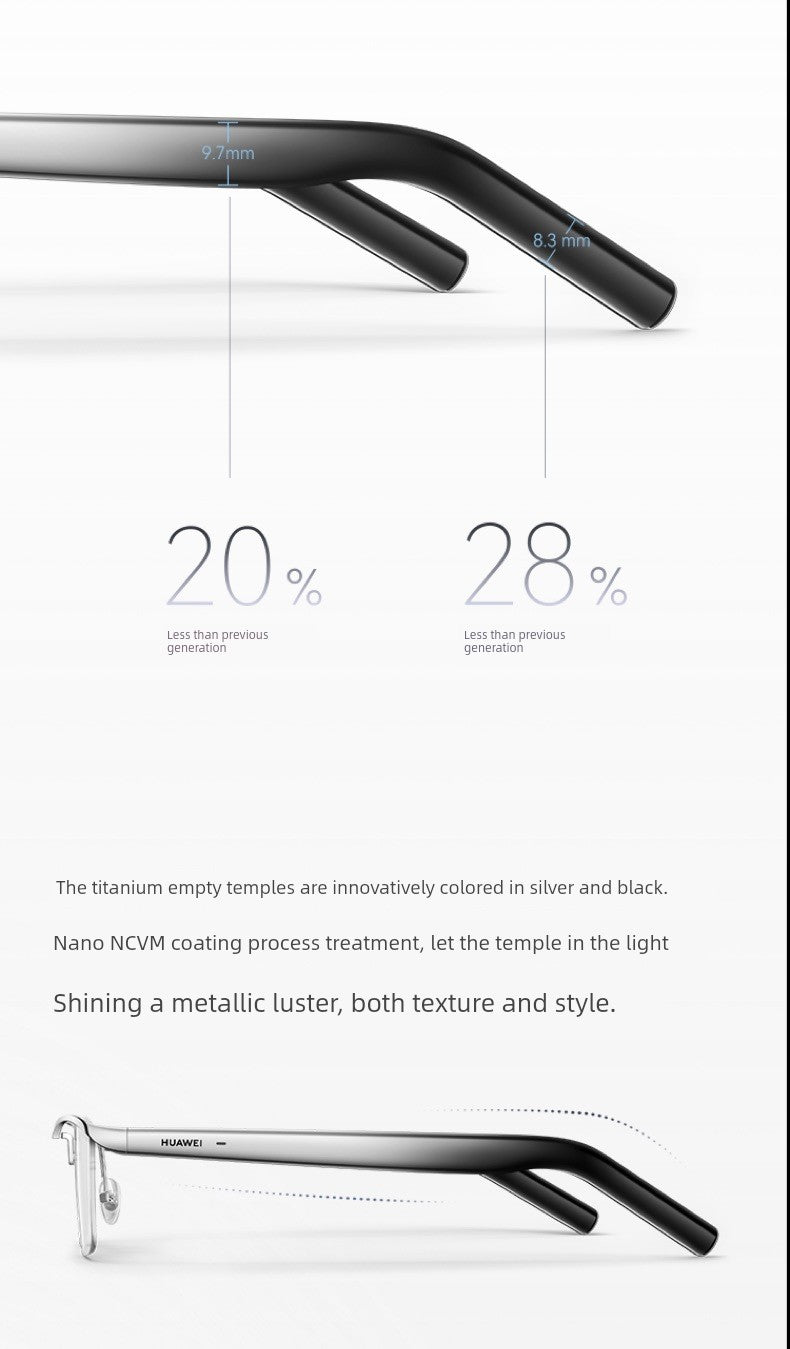 Huawei Smart Glasses 2 Open 4 Generation Bluetooth Headset