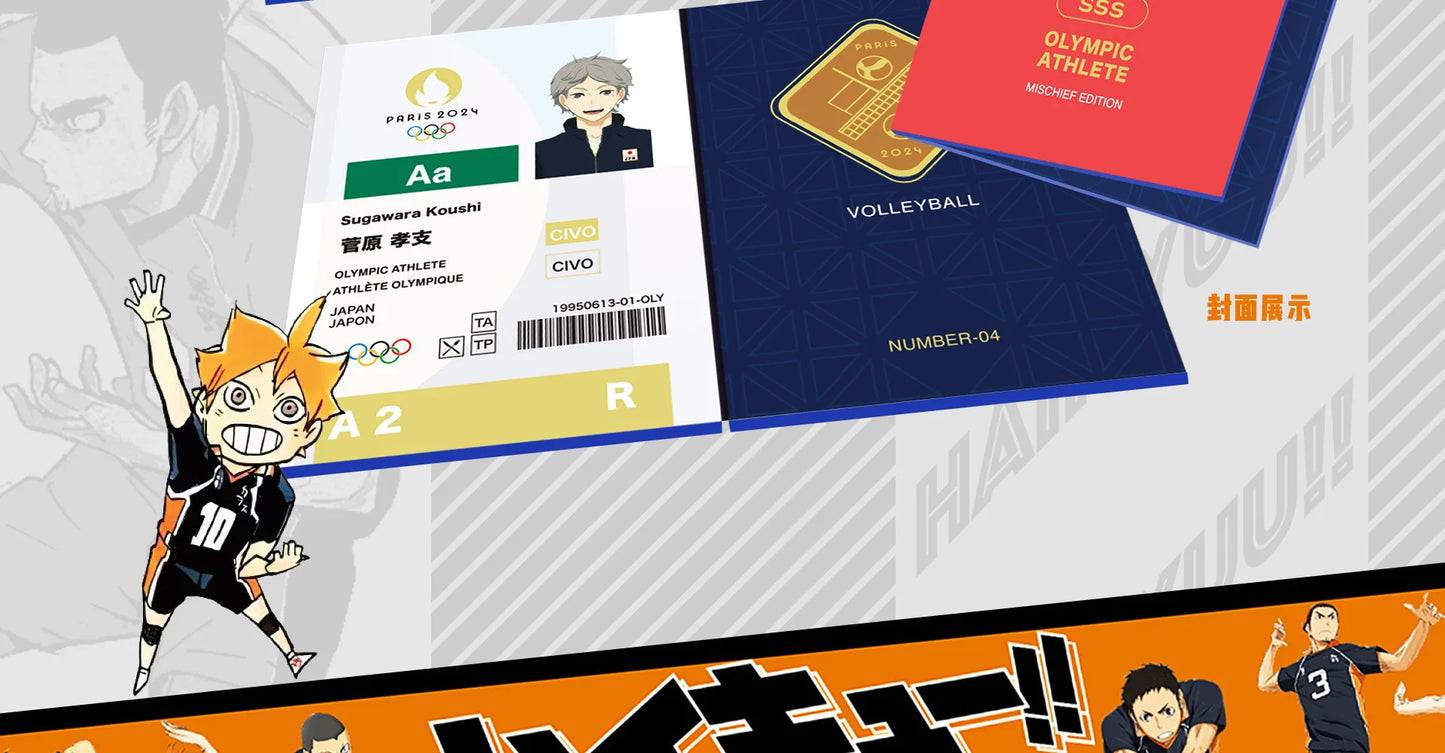 Haikyuu CardsThe Junkyard Showdown Is Coming Hotly with A Passionate Opening Classic Collectible Card Toys and Gifts