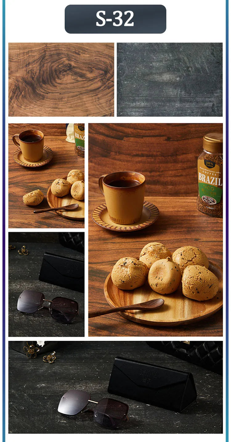 Photo Background for Food Cosmetics Photophones for Photos Art Paper 53X84cm 2Sides Photography Background Backdrops Christmas