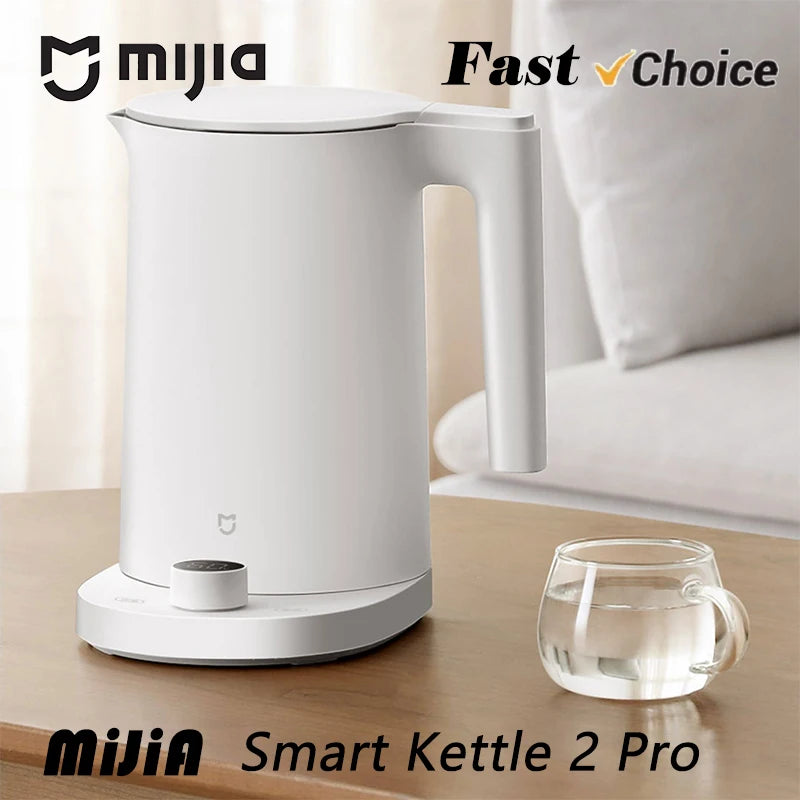 New MIJIA Smart Kettle 2 Pro Electric Kettles Kitchen Appliances LED Display 24H Intelligent Temperature Constant samovar