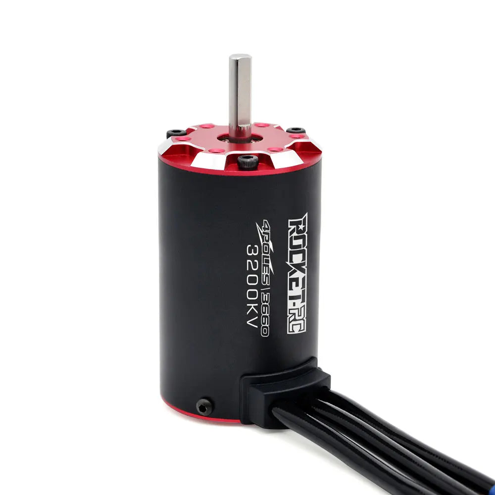 RC motor Rocket V2 supersonic Brushless Motor w/ Temp Sensor 3650 3660 3665 3670 3674 for 1/8 1/10 RC Car