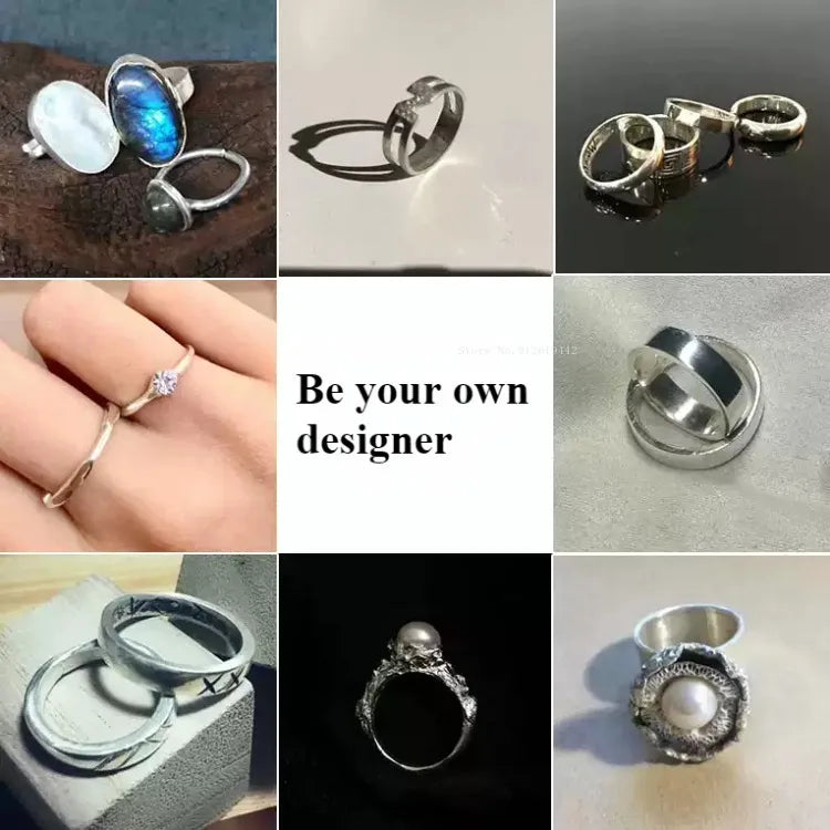 5g/Bag Jewelry Making 999 Pure Silver Clay DIY Handmade Creative Modeling Couple Ring/bracelet/necklace Pendant Making Materials