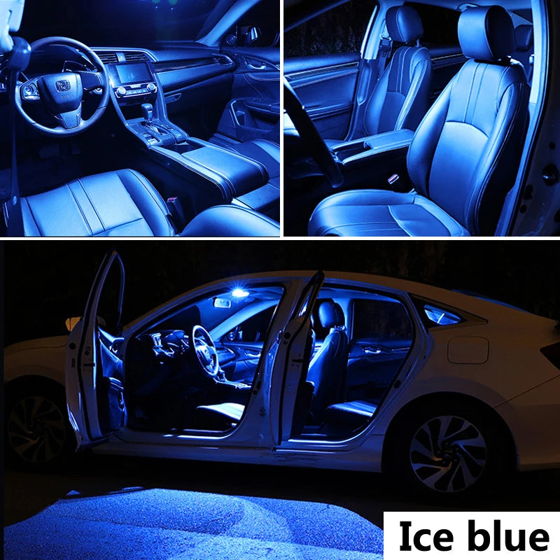 ZITWO 11Pcs Canbus LED Bulb Interior Dome Reading Map Trunk Light Kit For Skoda Scala 2019 2020 2021 2022 Car Accessories Canbus