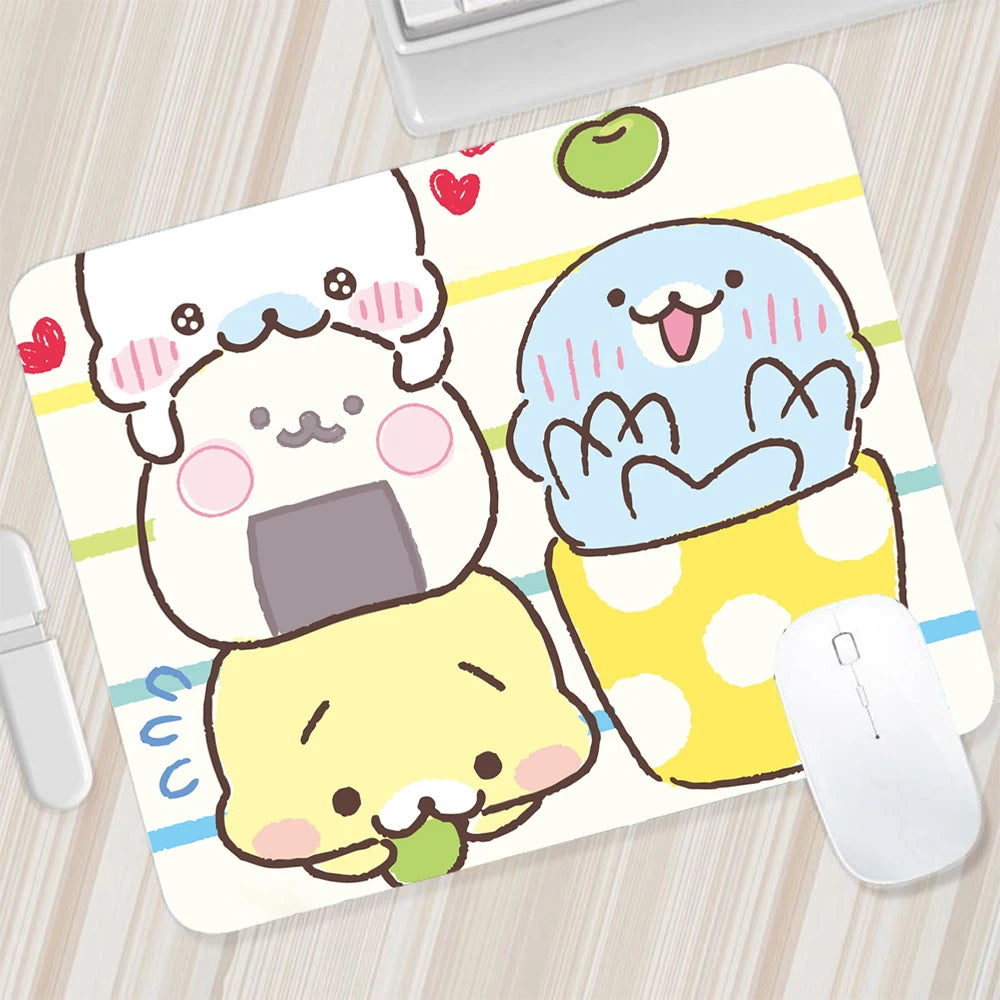 Japanese Cute Mamegoma Small Mouse Pad Gaming Mousepad PC Gamer Mouse Mat XXL Computer Pad Keyboard Mat Desk Pad Laptop Mausepad
