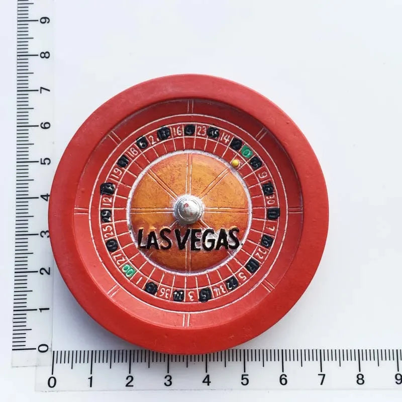 World Tourism Fridge Magnet Souvenir USA Las Vegas Florida Cultural Landscape Refrigerator Stickers Gift Set Home Decoration