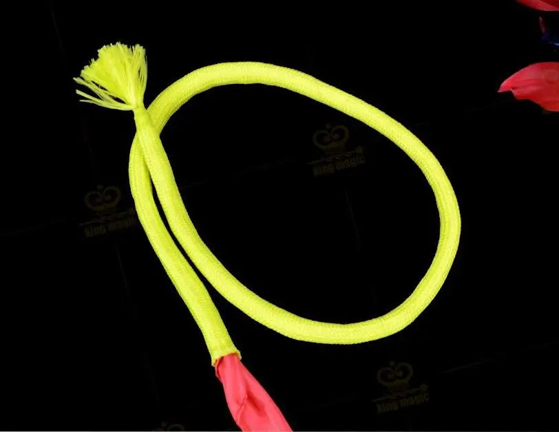 Magic Props Rope to Silk Magic Rope Close Up Easy Magic Toy Performance Stage Magia Tricka Gift for Children Kids Party Supplies