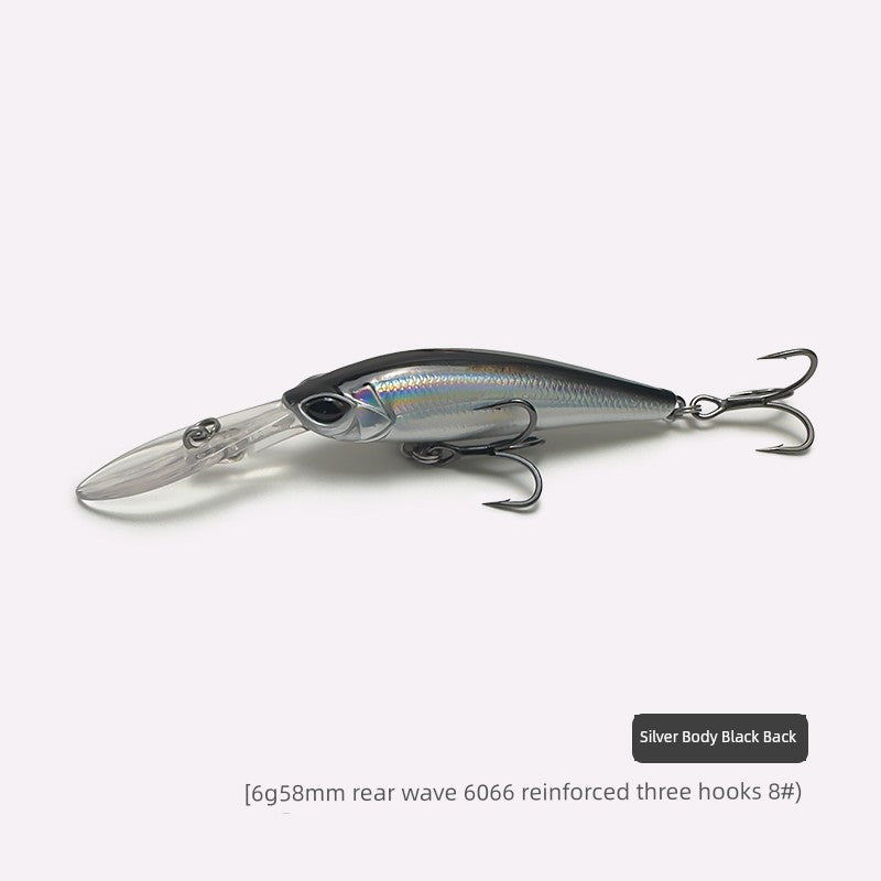 6G Long Tongue Board Speed Diving Small Mino Slow Floating Deep Diving Micro Object Lure Suspension Fishing Weever Mandarin Fish Special Kill Lure