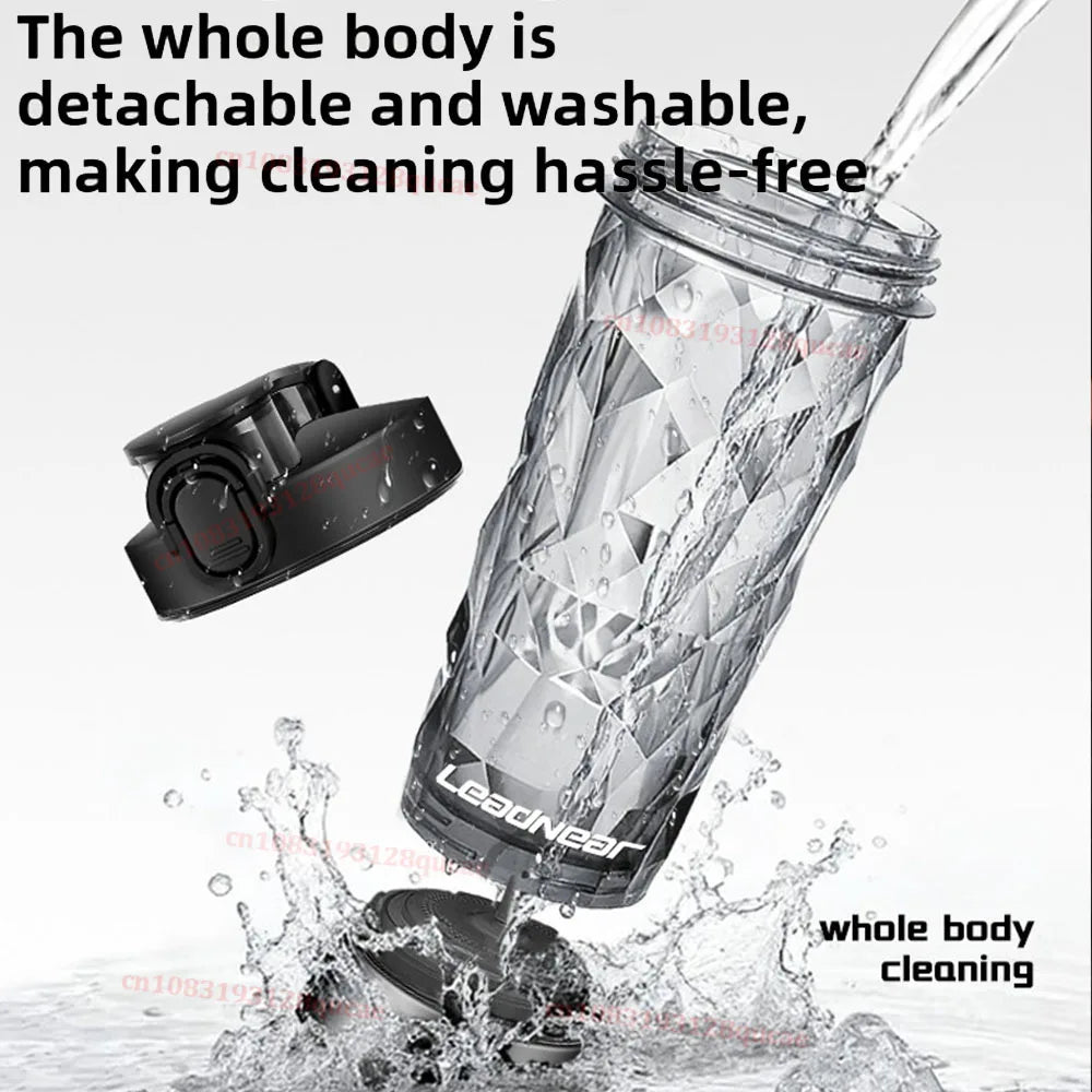 700ML Electric Blender Cup Portable Blender Cup Milk Powder Protein Powder Blender Automatic Shaker Cup Travel Outdoor Sport Gym