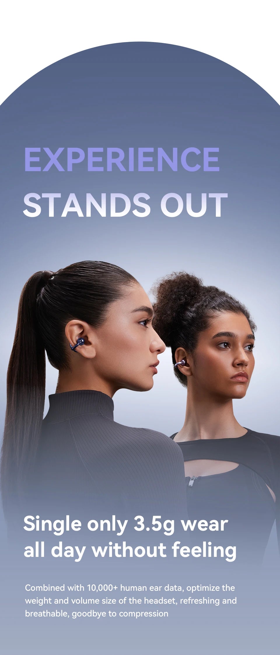 Sanag S6S Free Clip Open Ear Earphone Ear Clip 3D Stereo Sound Bluetooth 5.3 36H Playtime OWS Sport Headphones IPX4 Waterproof