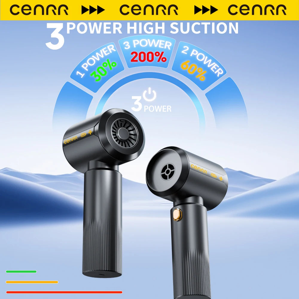 CENRR 2026NEW Car Vacuum Cleaner Cordless Wireless Cleaner Portable HandHeld Vacuum Cleaner for Car Cleaning Machine