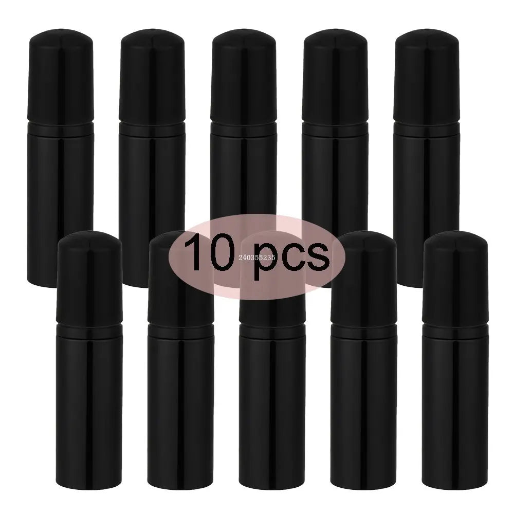 Grafting Eyelash Cleansing Kit 60ML Glossy Black Plastic Foam Pump Bottle Eyelash Grooming Brush Cleaning Bubbler Skincare Tools
