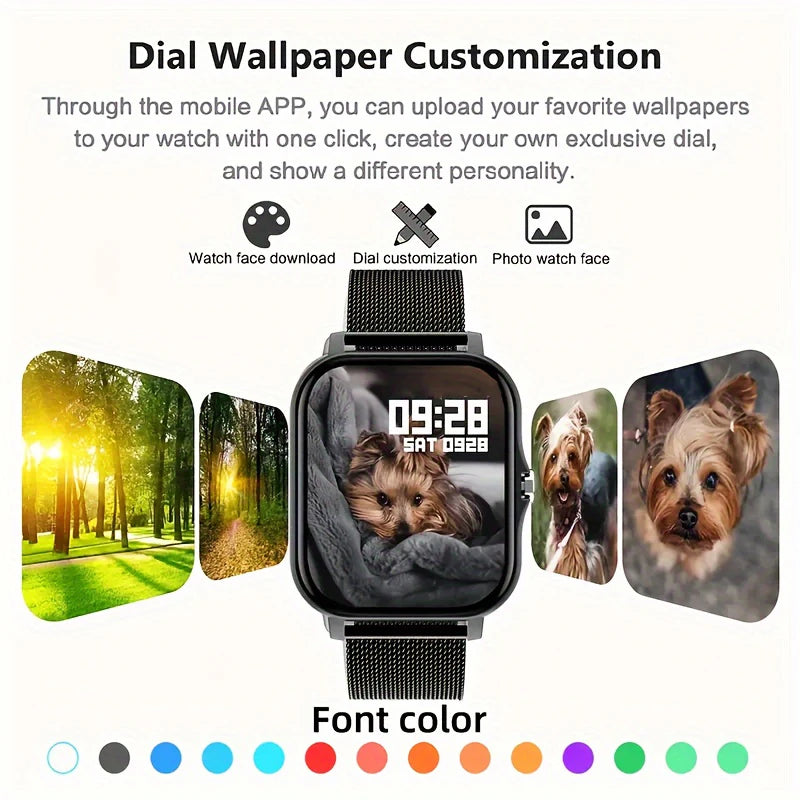 2025 Selling New Smart Watch for Men Women Newest Sport SmartWatch Faces Bluetooth Call Sports Fitness Phones Android iPhone