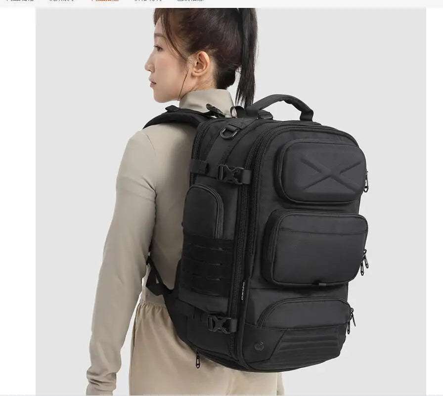 Men Travel Laptop Backpack for Men Women Large Capacity Carry on Backpack Sports Gym Bag with Shoe Compartment Travel Laptop Bag