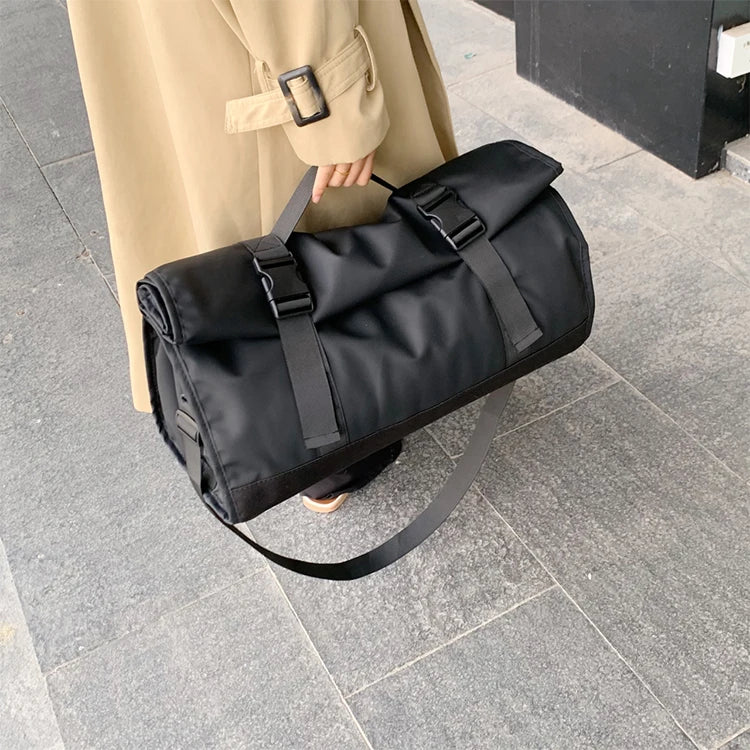 Luggage Bag - Adjustable, Large Capacity Travel Bag, Suitable for Weekend Travel and Leisure Outing, Zippered Closed
