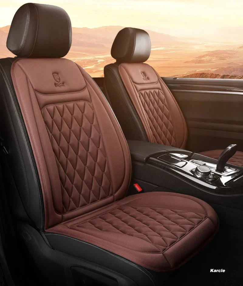 12-24v Heated Car Seat Cover 30' Fast Car Seat Heater Cloth/Flannel Warmed Heated Car Seat Protector 25W Heating Cover