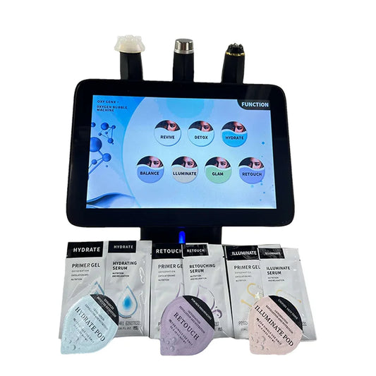 New Technique 3 In 1 Oxygen Bubble Machine Hot Sale Facial Whitening Wrinkle Removal Skin Care CO2 Oxygen Beauty Machine