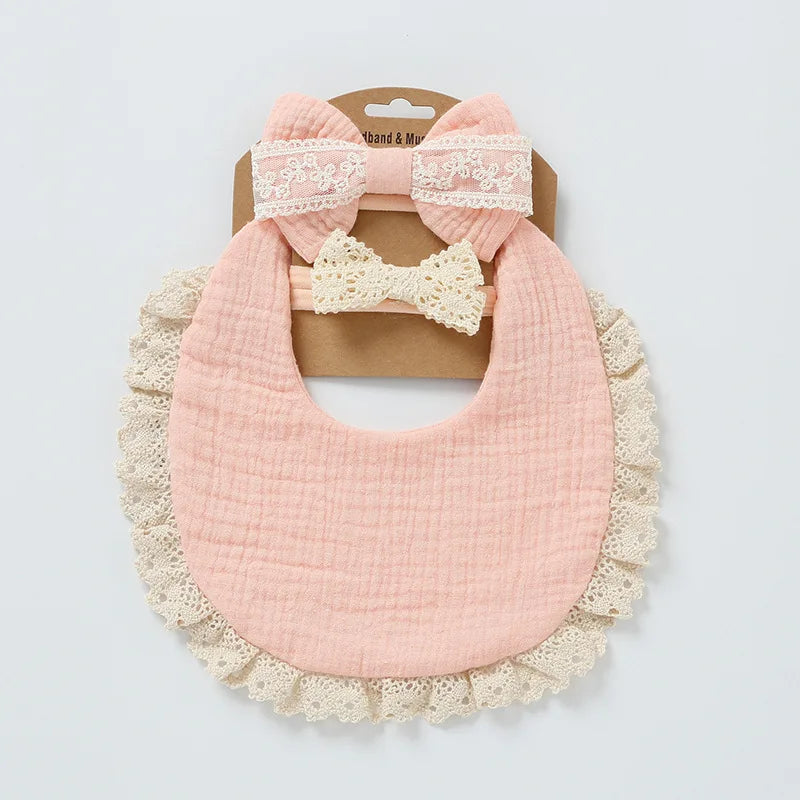 Personalized embroidered baby bib, baby pure cotton gauze bib, mouth in water, baby anti spitting, newborn bib, men's and women'