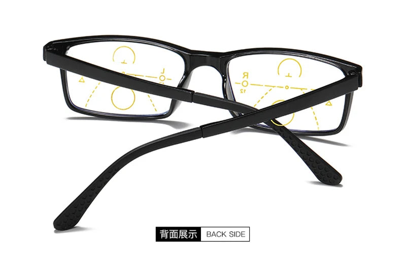 Presbyopia Glasses Men Women Automatic Zoom Reading Glasses Anti Blue Light Intelligent Progressive Eyeglasses