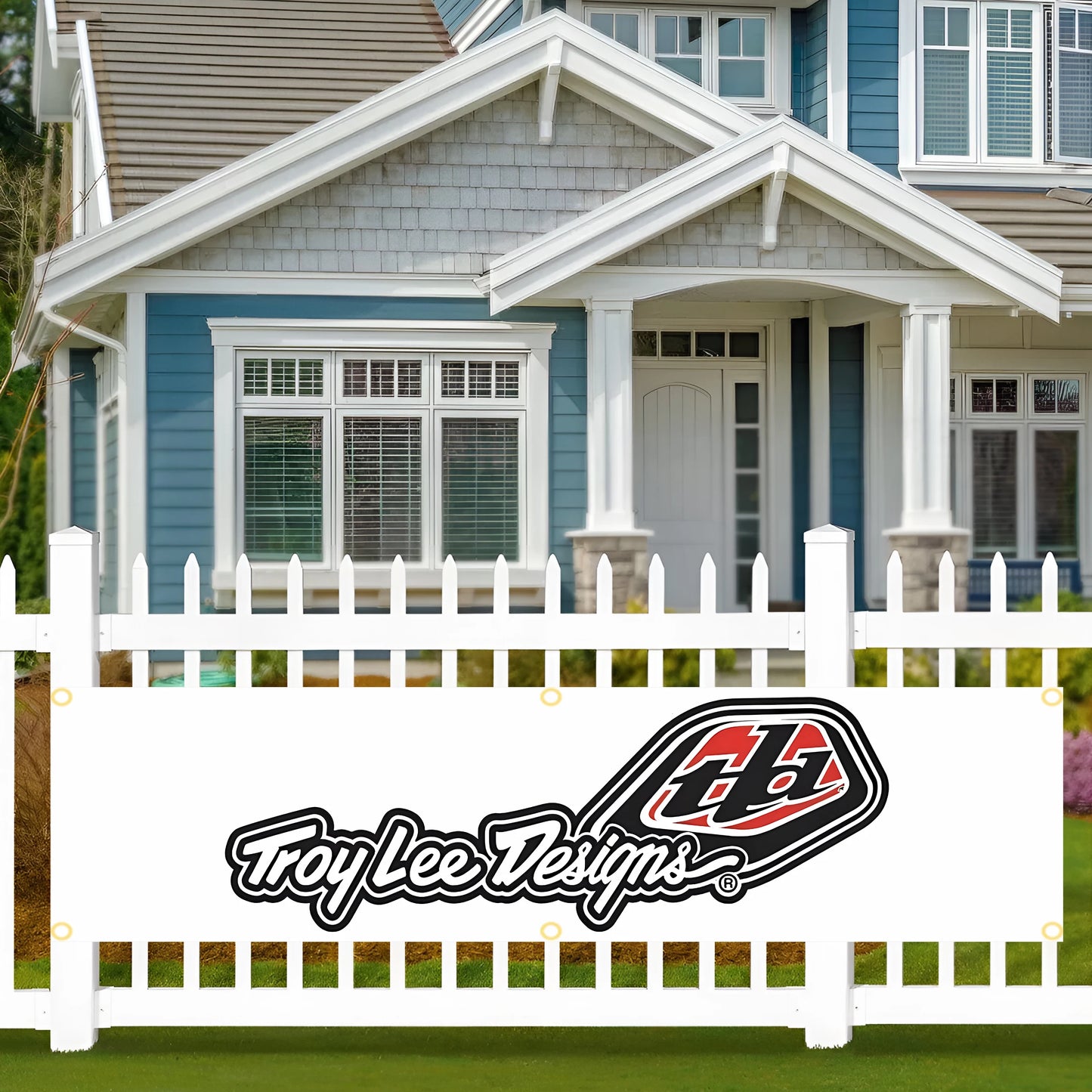 60X240cm Troy lee designs Auto Parts Flag Banner Flag Polyester Printed Garage or Outdoor Decoration Tapestry